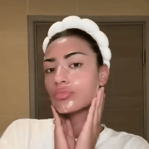 Mascarilla facial de arroz coreano Mini-Mundo