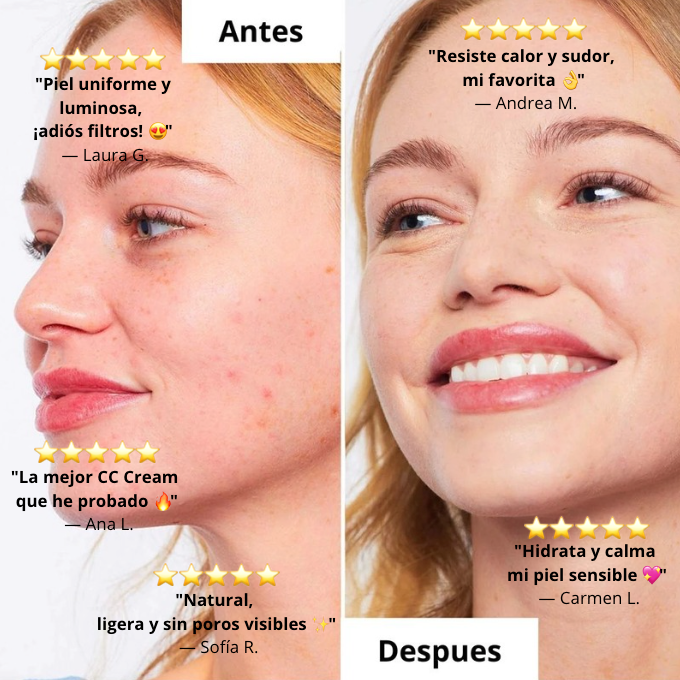 CC Cream Iluminadora con Centella Asiátic + SPF25