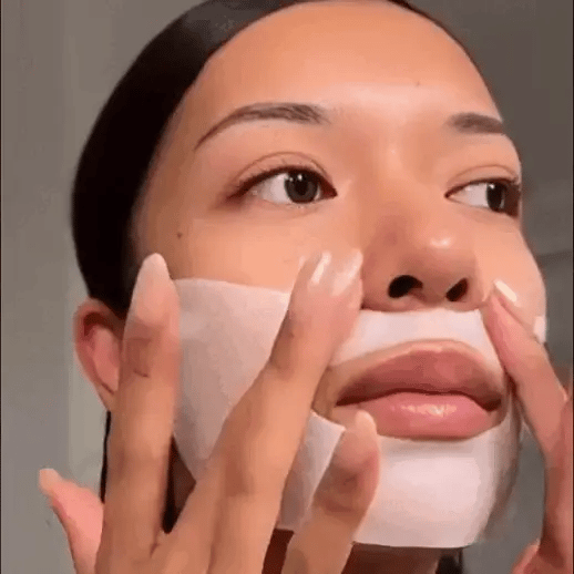Mascarilla facial de biocolágeno coreano Mini-Mundo