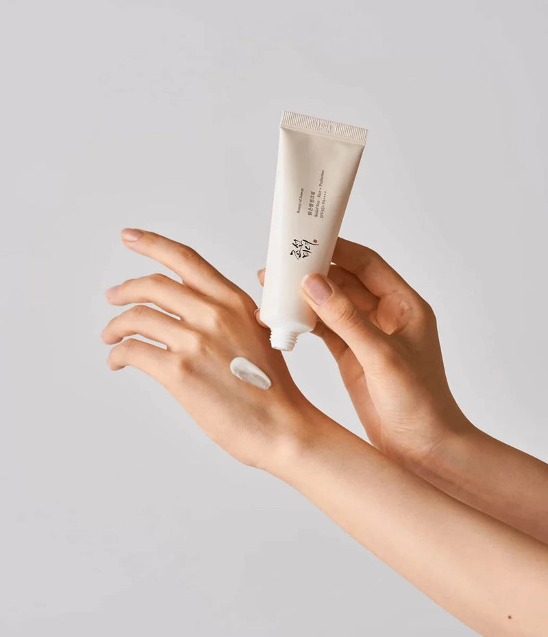Crema solar calmante Arroz solar y probióticos coreano SPF50+ BEAUTY OF JOSEON™️ Mini-Mundo