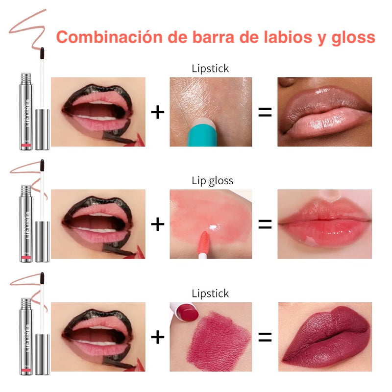 Lápiz de Labios Efecto Tatuaje Peel-Off