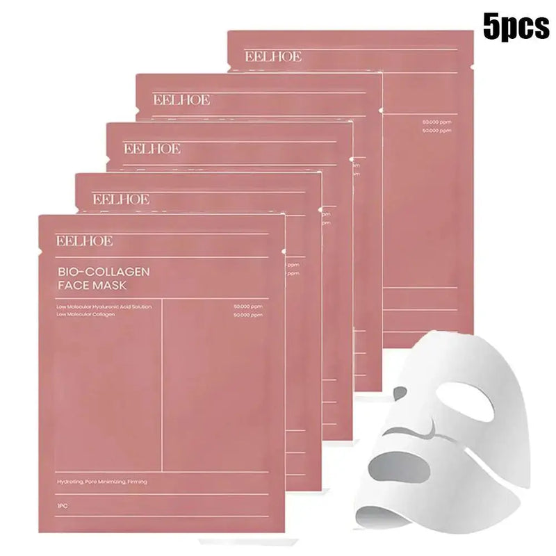 Mascarilla facial de biocolágeno coreano Mini-Mundo
