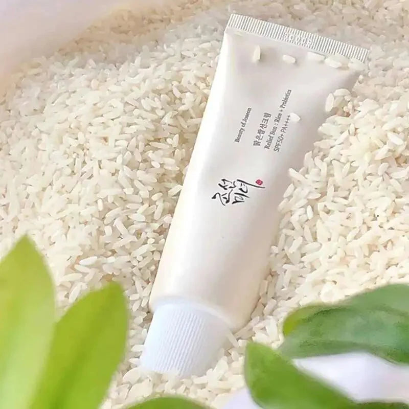 Crema solar calmante Arroz solar y probióticos coreano SPF50+ BEAUTY OF JOSEON™️ Mini-Mundo
