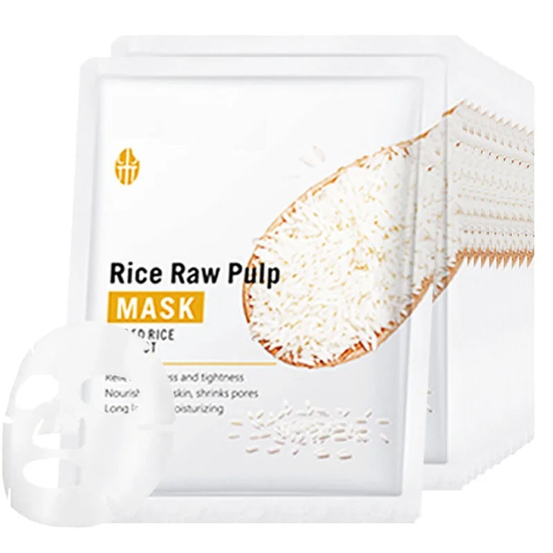 Mascarilla facial de arroz coreano Mini-Mundo